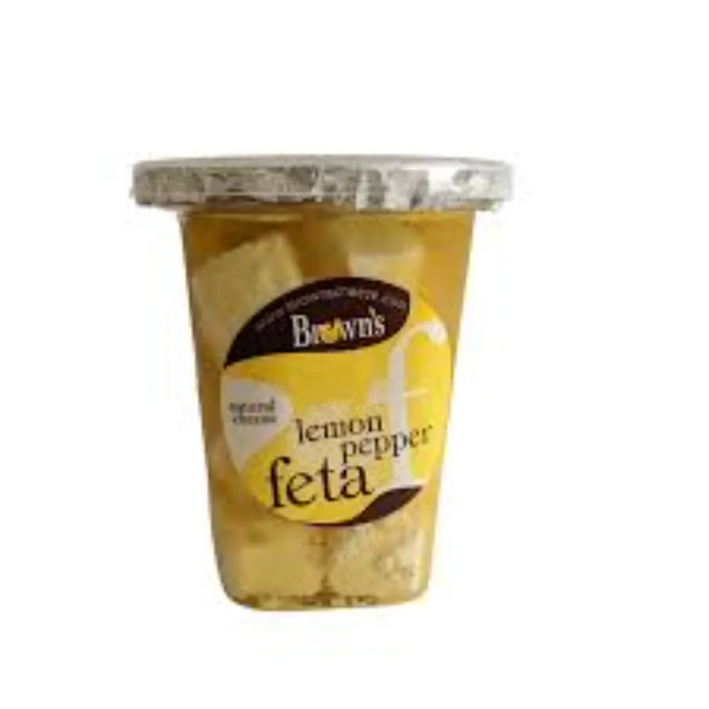BrownS-Lemon-pepper-Feta-1000x1000-1.webp Brown'S Lemon pepper Feta - Image 1