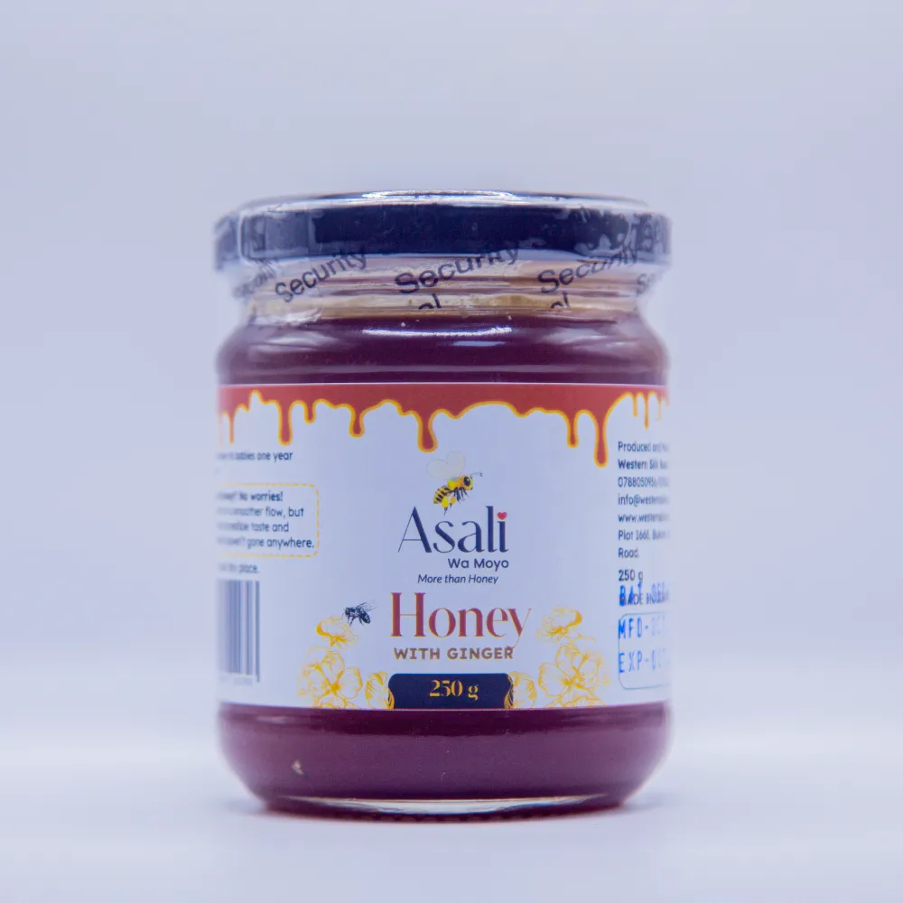 Asali Wa Moyo Honey With Ginger 250g-1000x1000 Asali Wa Moyo Honey With Ginger 250g - Image 1