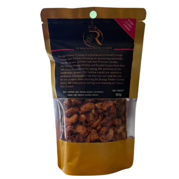 Busoga Flower Company Honey Glazed Cashew