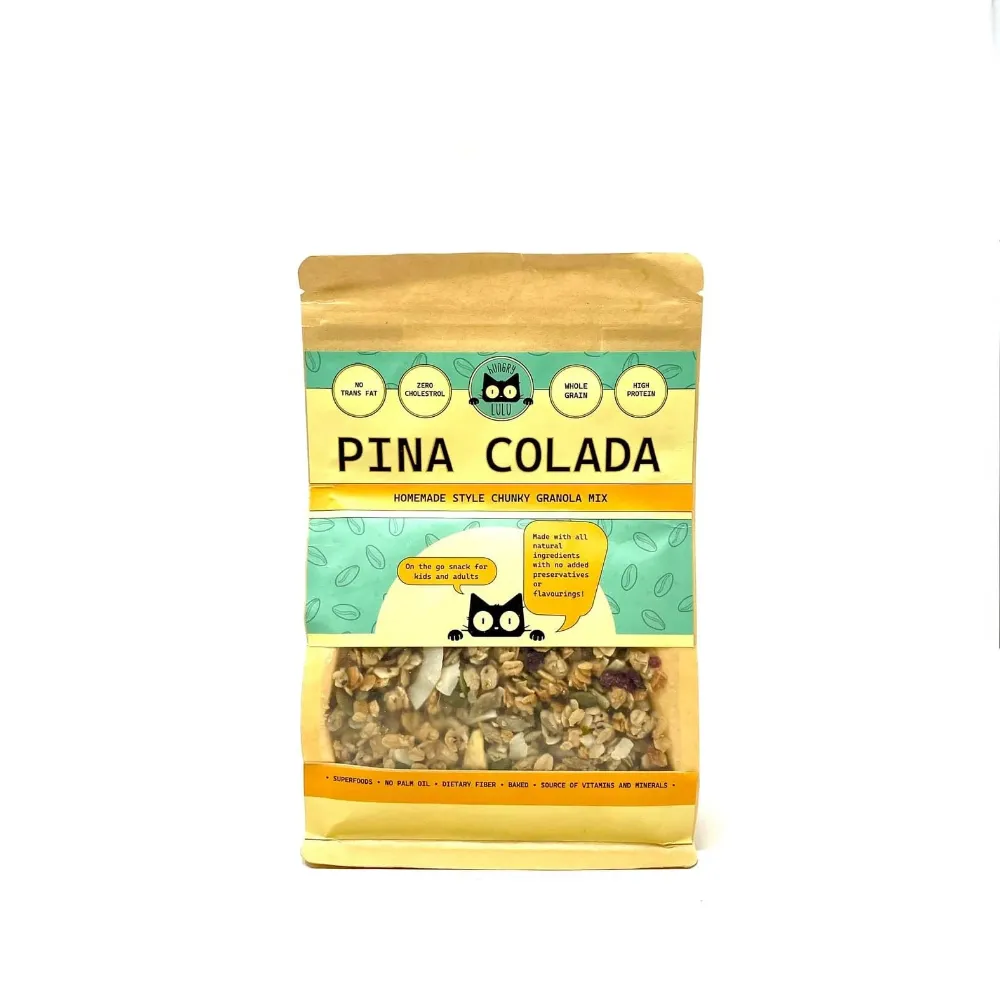 Hungry lulu pina colada granola 450g-1000x1000 Hungry Lulu Pina Colada Granola 450g - Image 1