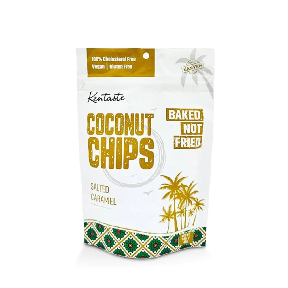 Kentaste Coconut Chips Salted Caramel 135g-1000x1000 Kentaste Coconut Chips Salted Caramel 135g - Image 1