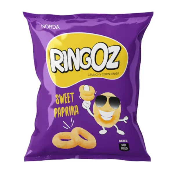 Ringoz Crunchy Corn Rings 25g