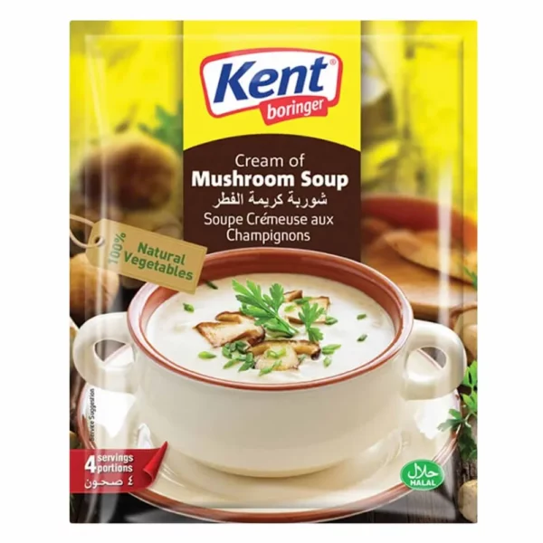 Kent Boringer Cream Mushroom Soup 68g
