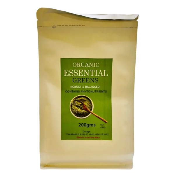 Organic Essential Greens Robust And Balanced 200g