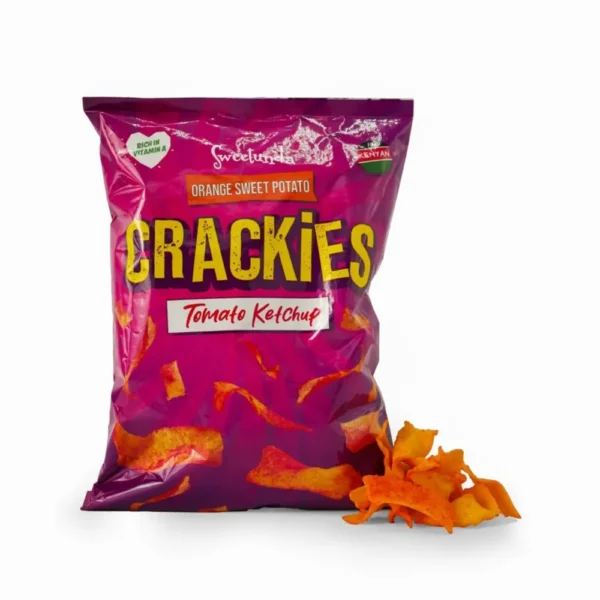 Sweetunda Orange Sweet Potatoes Crackies 30g