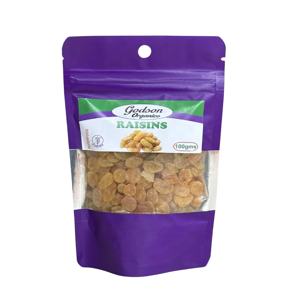 Godson Organics Raisins 100g-1000x1000 Godson Organics Raisins 100g - Image 1