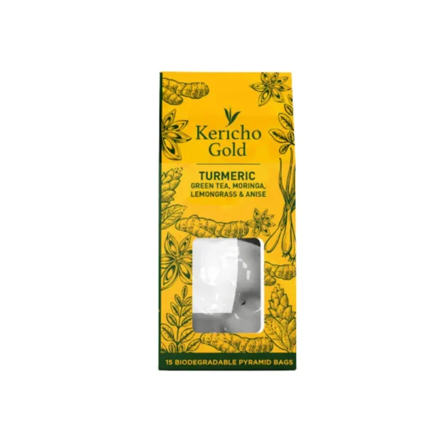 Kericho Turmeric Green, Moringa, Lemon Grass